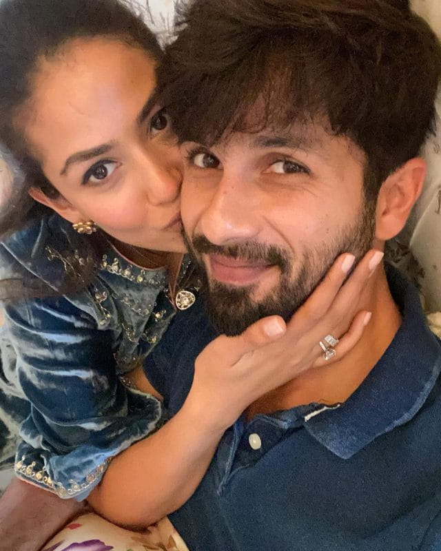 Mira Rajput and Shahid Kapoor