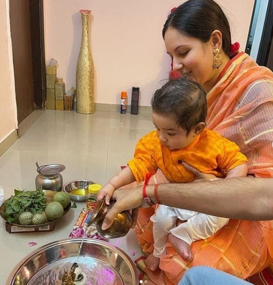  Puja Banerjee’s Son Krishiv