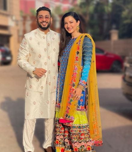 Gauhar Khan With Husband Zaid Darbar