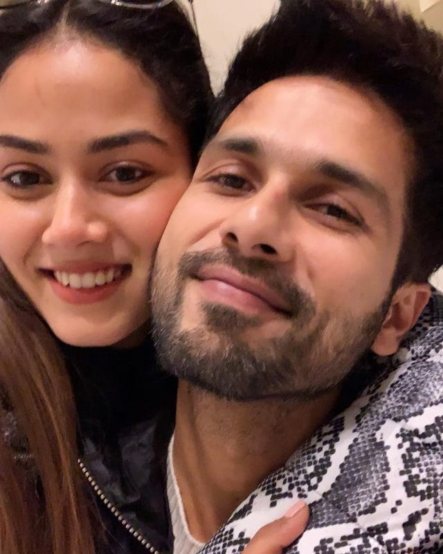 Mira Rajput and Shahid Kapoor