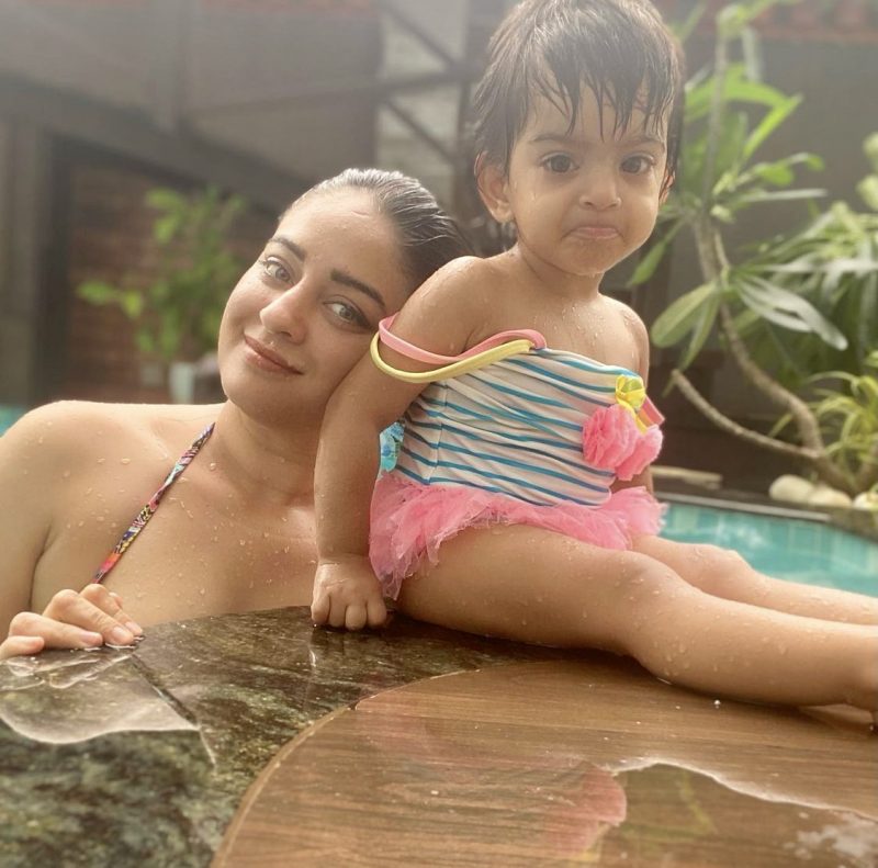 Mahhi Vij Foster Kids Rajveer & Khushi