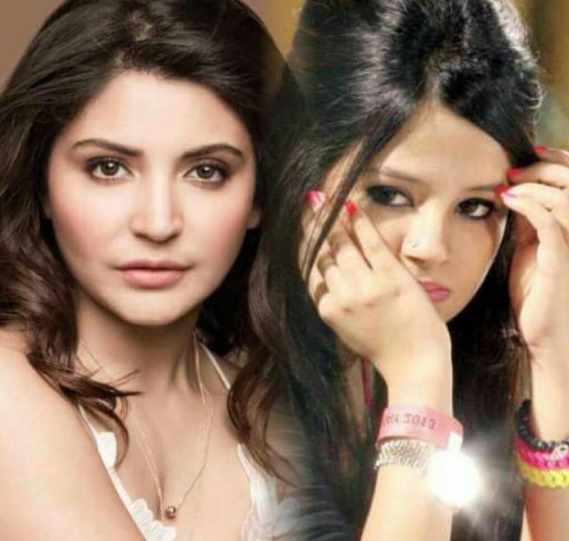 Anushka Sharma and Sakshi Dhoni