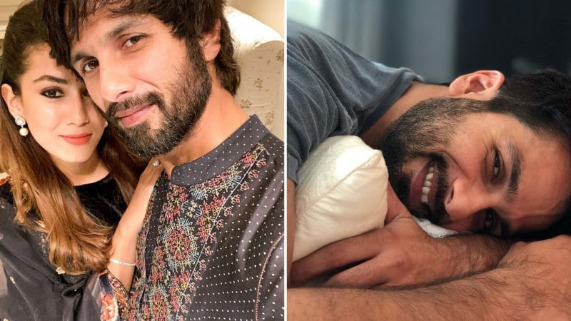 Mira Rajput and Shahid Kapoor