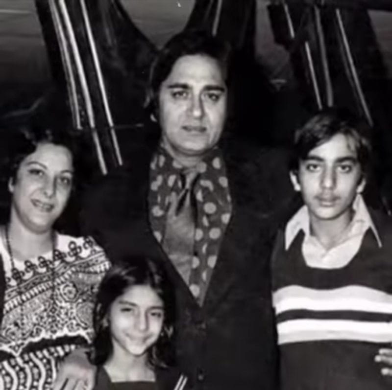 Sanjay Dutt With His Mother Nargis Dutt