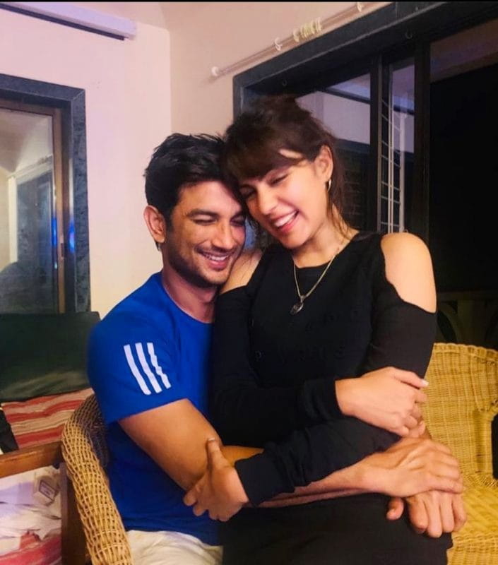 Sushant Singh Rajput and Rhea