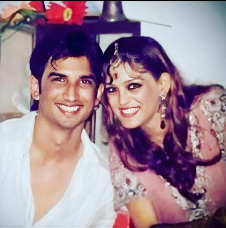 Sushant Singh Rajput and Shweta Singh Kirti