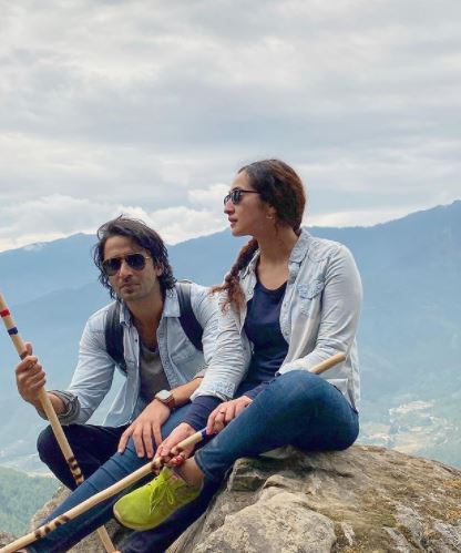 Shaheer Sheikh and Ruchika Kapoor