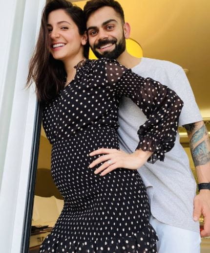 Virat Kohli and Anushka Sharma 