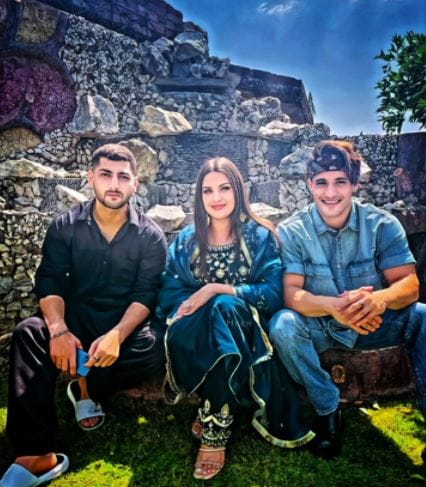 Asim Riaz and Himanshi Khurana