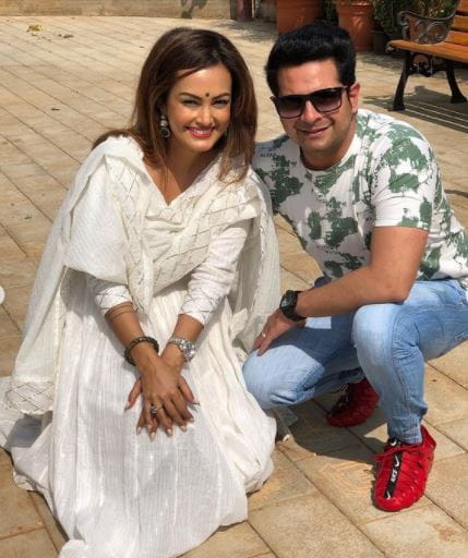 Karan Mehra and Nisha Rawal