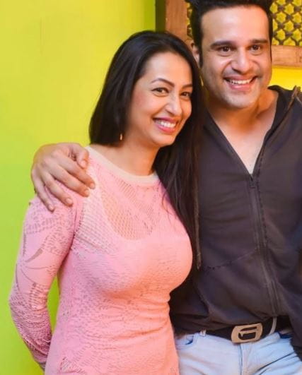 Krishna Abhishek and Kashmirira Shah