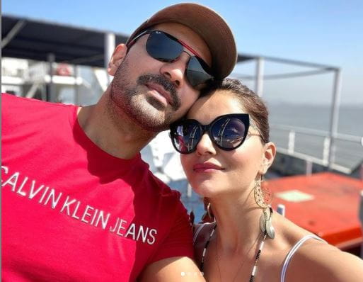 Rubina Dilaik With Husband Abhinav Shukla