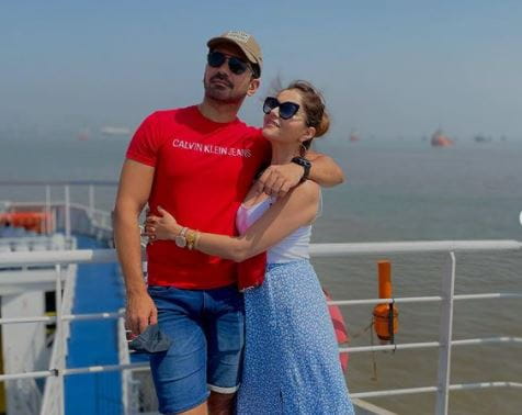 Rubina Dilaik With Husband Abhinav Shukla