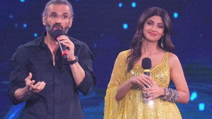 Shilpa Shetty and Suniel Shetty