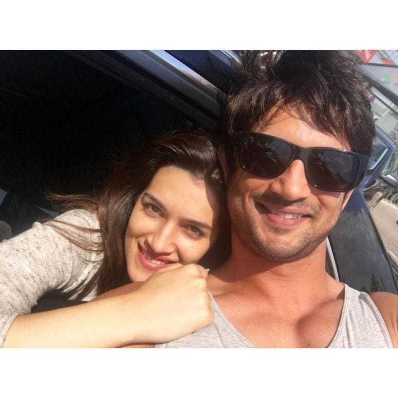 Kriti Sanon and ushant Singh Rajput