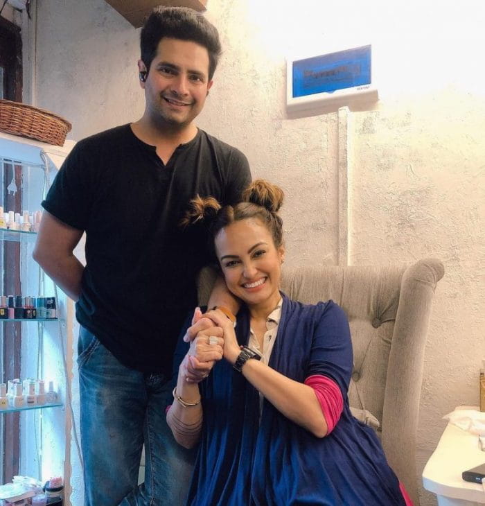 Karan Mehra and Nisha Rawal