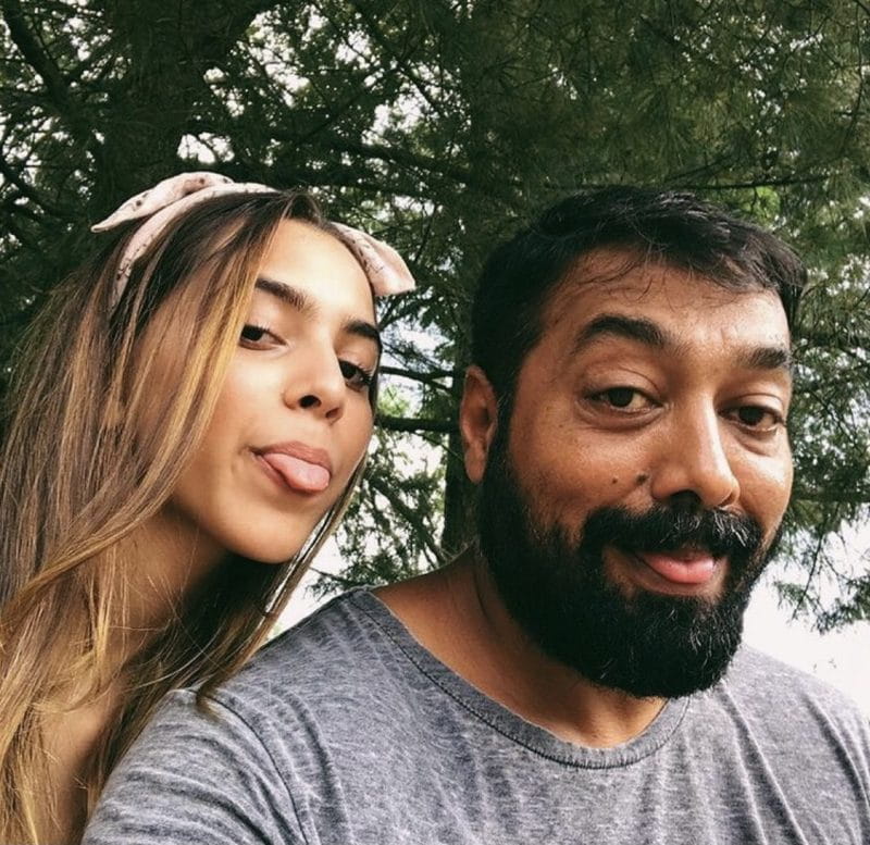 Anurag kashyap and His Daughter Aaliyah kashyap