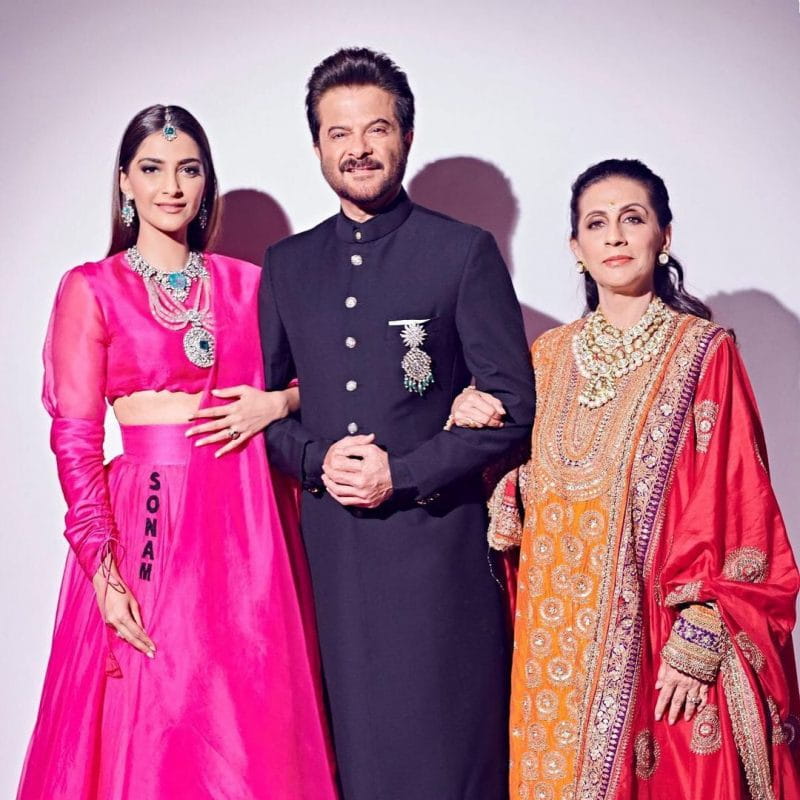 Anil Kapoor and Sonam Kapoor