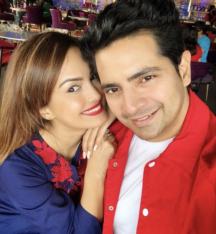 Karan Mehra and Nisha