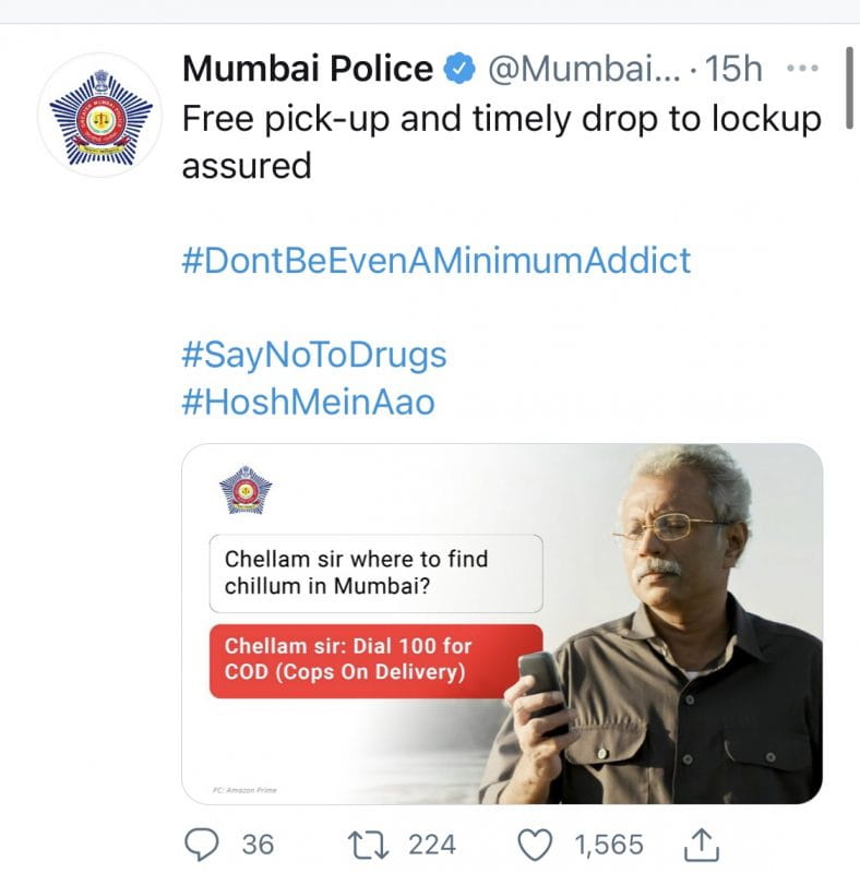 Mumbai Police Post