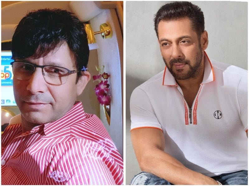 Kamaal R Khan And Salman Khan