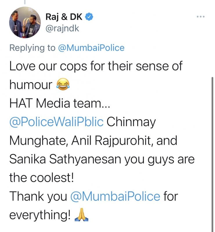 Mumbai Police Post