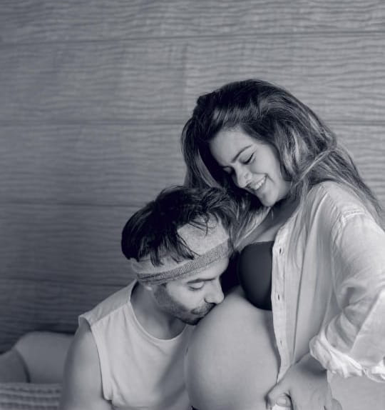 Aparshakti Khurana maternity shoot with wife