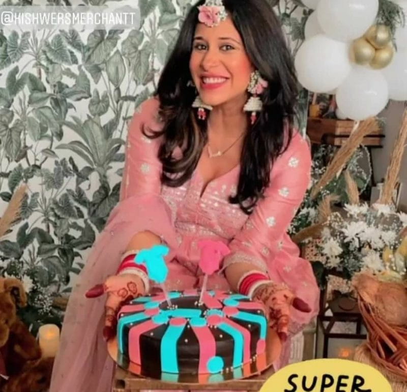 Kishwer Merchant's Baby Shower