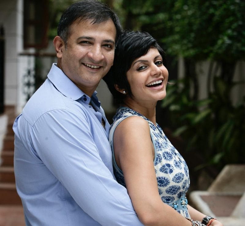 Mandira Bedi With Raj Kaushal