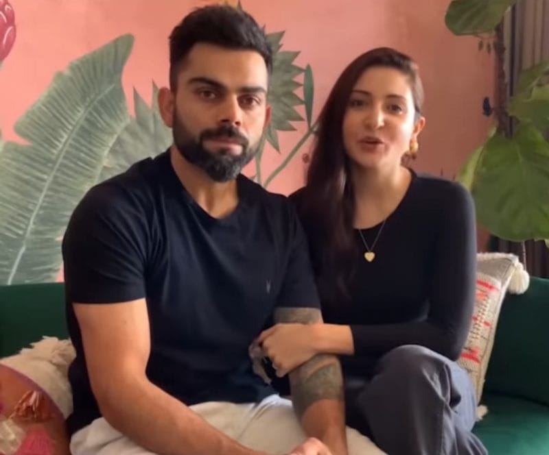 Anushka Sharma and Virat Kohli