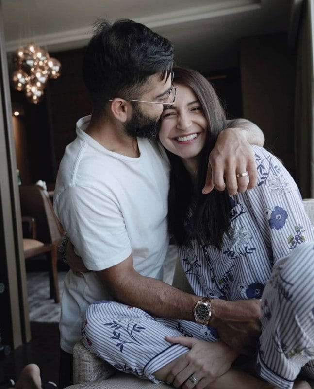 Anushka Sharma and Virat Kohli