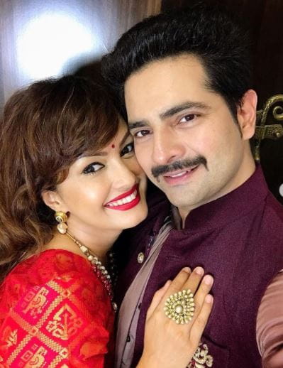 Karan Mehra And Nisha Rawal