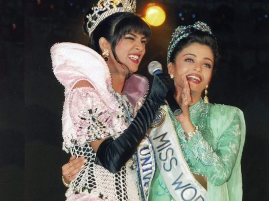 Sushmita Sen and Aishwarya Rai