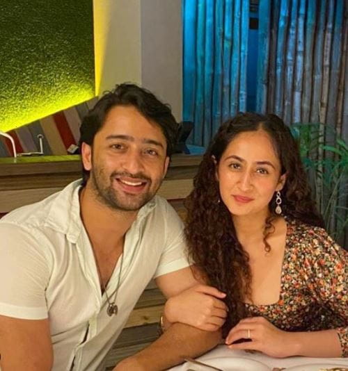 Shaheer Sheikh With Wife Ruchikaa Kapoor