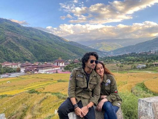 Shaheer Sheikh With Wife Ruchikaa Kapoor