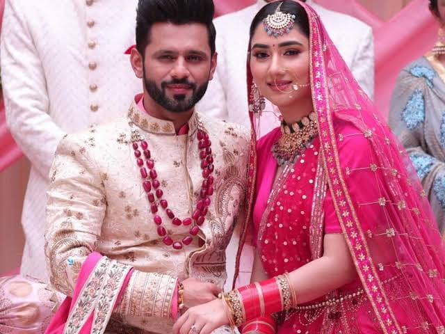 Rahul Vaidya and Disha Parmar