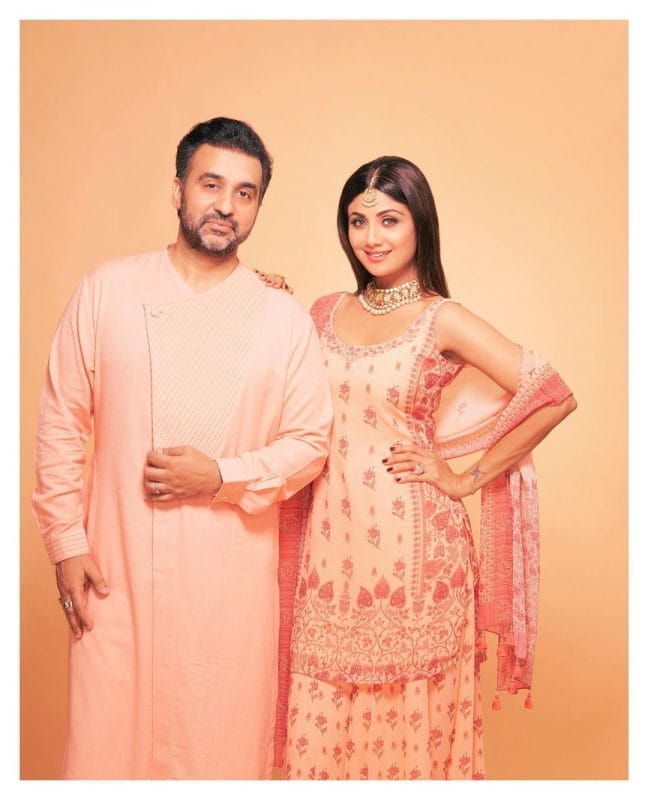 Raj Kundra and Shilpa Shetty