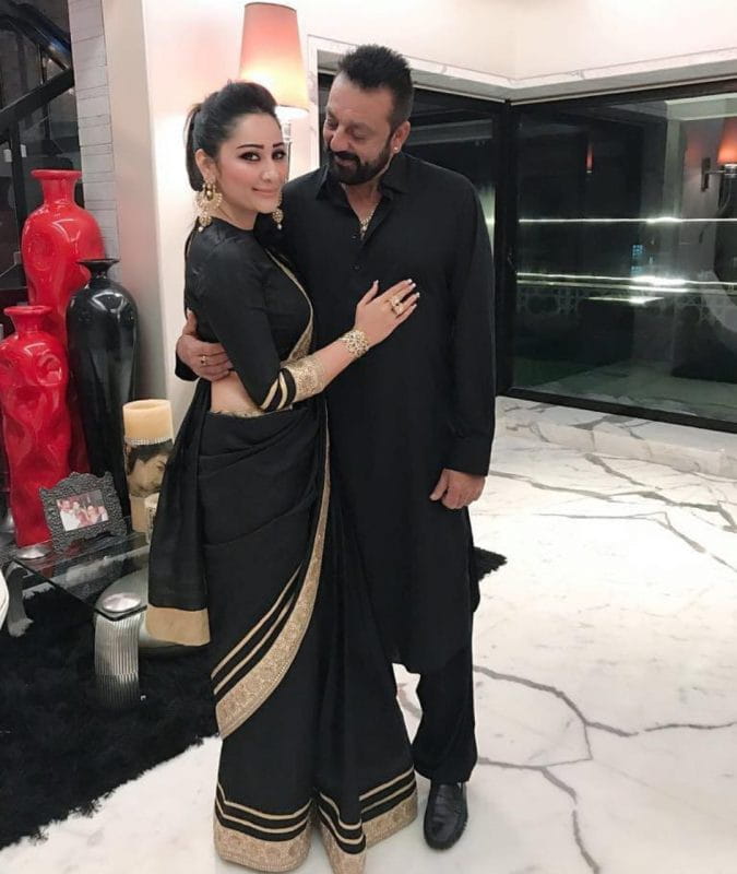 Sanjay and Manyata Dutt