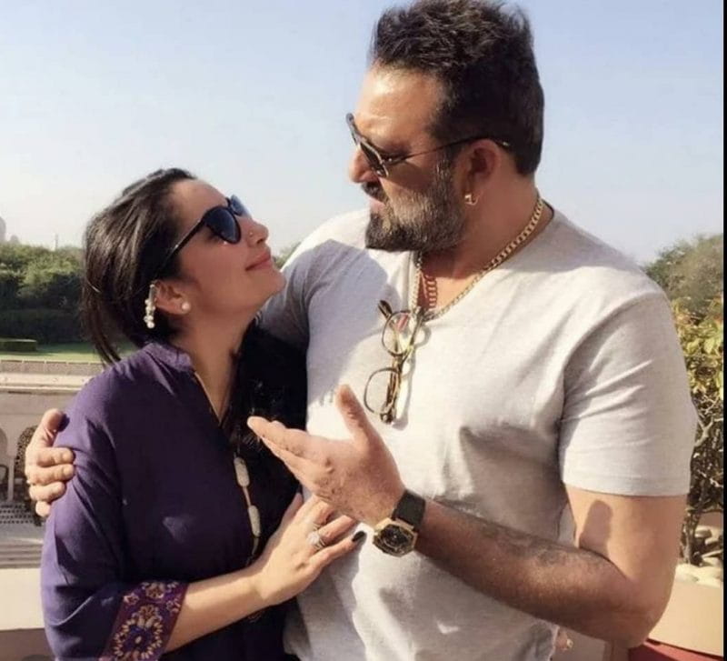 Sanjay and Manyata Dutt