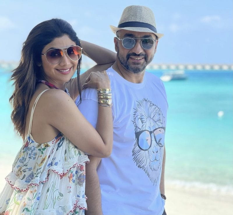 Raj Kundra and Shilpa Shetty