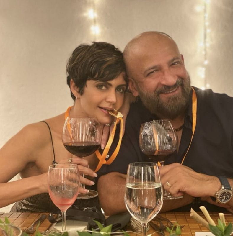 Mandira Bedi and Raj Kaushal