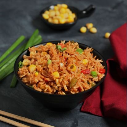 Corn And Mix Vegetable Pulao