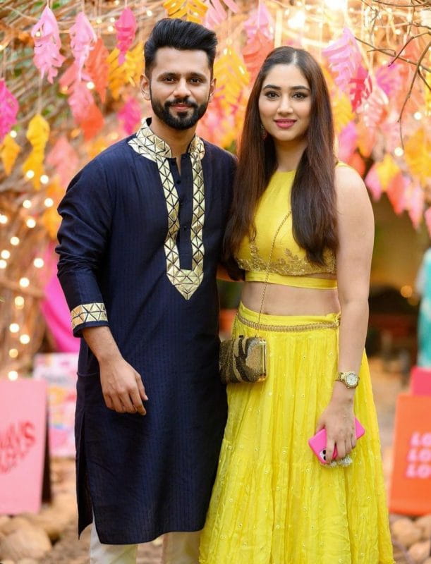 Rahul Vaidya Disha Parmar wedding