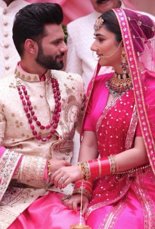Rahul Vaidya Disha Parmar wedding