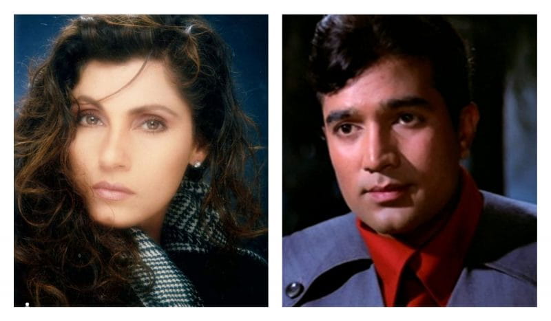 Dimple Kapadia and Rajesh Khanna