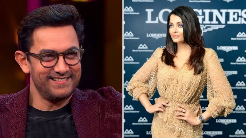 Aishwarya Rai and Aamir Khan