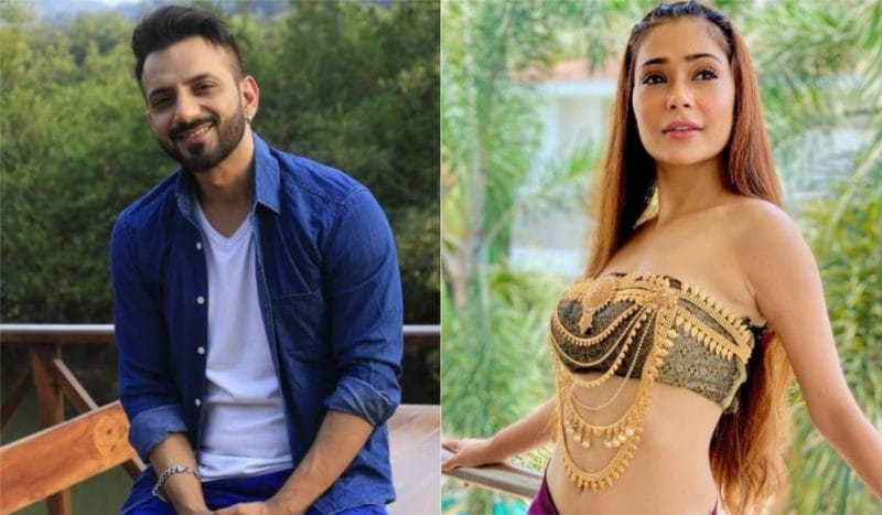 Sara Khan and Ali Merchant