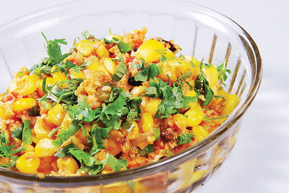 Corn-Bread Upma