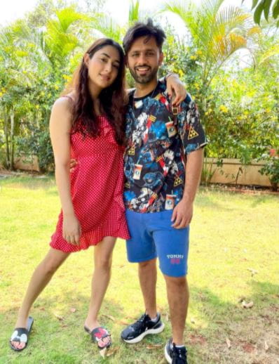 Rahul Vaidya and Disha Parmar