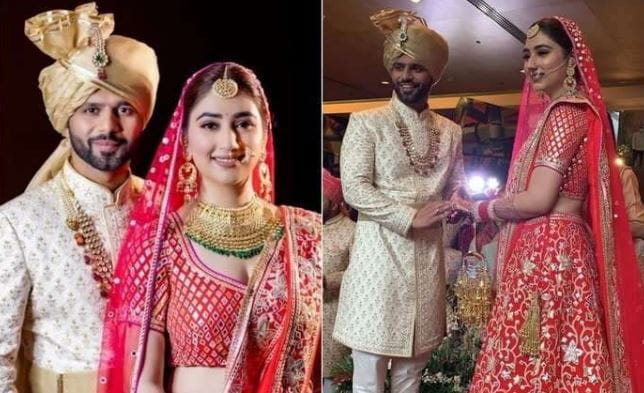 Rahul Vaidya and Disha Parmar